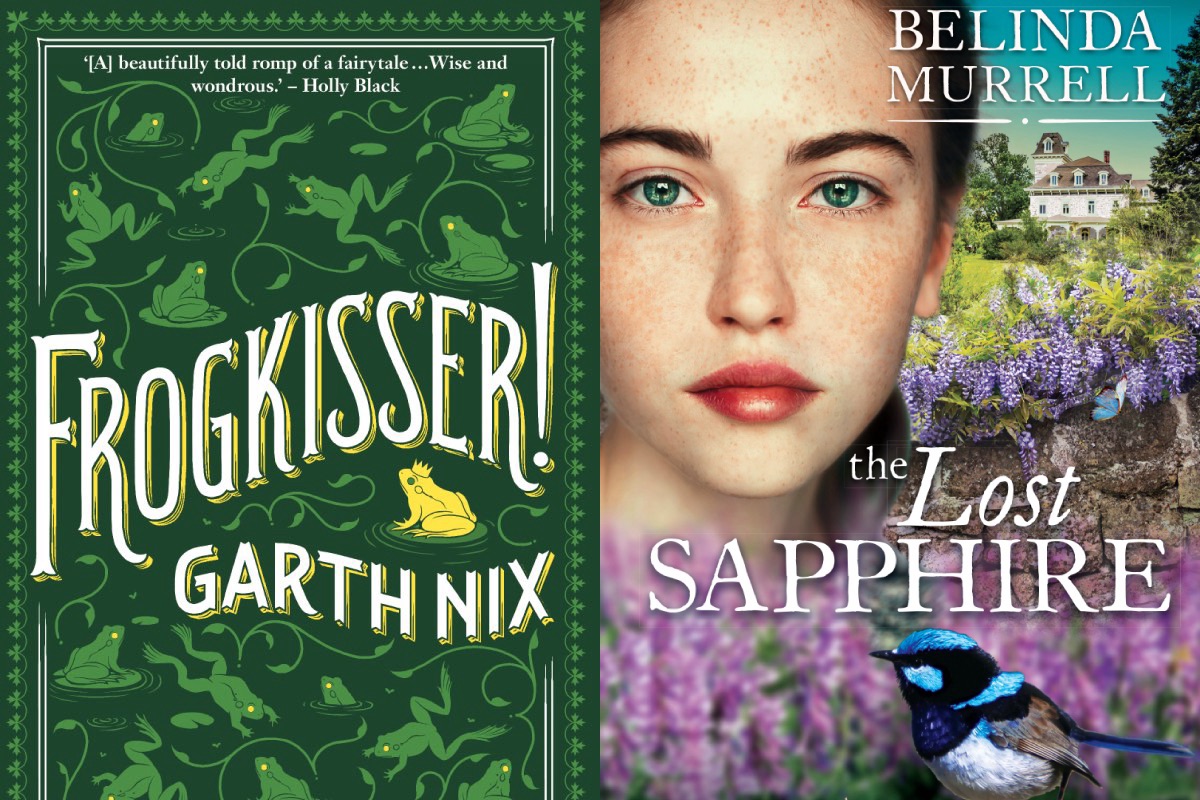 Writing NSW, Garth Nix, Belinda Murrell, Frogkisser!, The Lost Sapphire, Kate Forsyth, review, book reviews, children's books, Kids & Young Adult Festival, Word of Mouth TV,