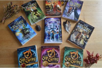 Belinda Murrell, Kate Forsyth, The Sun Sword Trilogy, The Impossible Quest, S.L. Mills, GOM's Gold, Writing NSW, Kids & YA Festival, 2018,